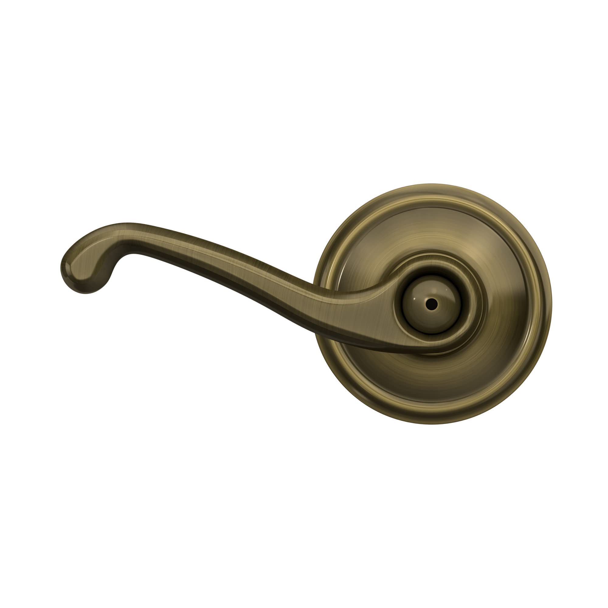 Schlage F40V Flair backset option 2-3-4 for compatible installation.
