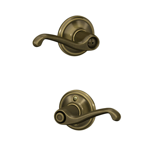 Schlage F40V Flair easy installation with self-aligning screw holes.