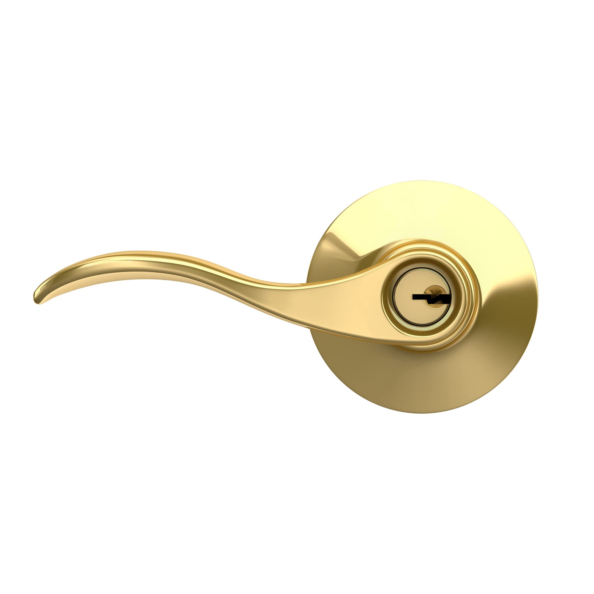 Schlage F51A lever fits right- and left-handed doors for versatile installation
