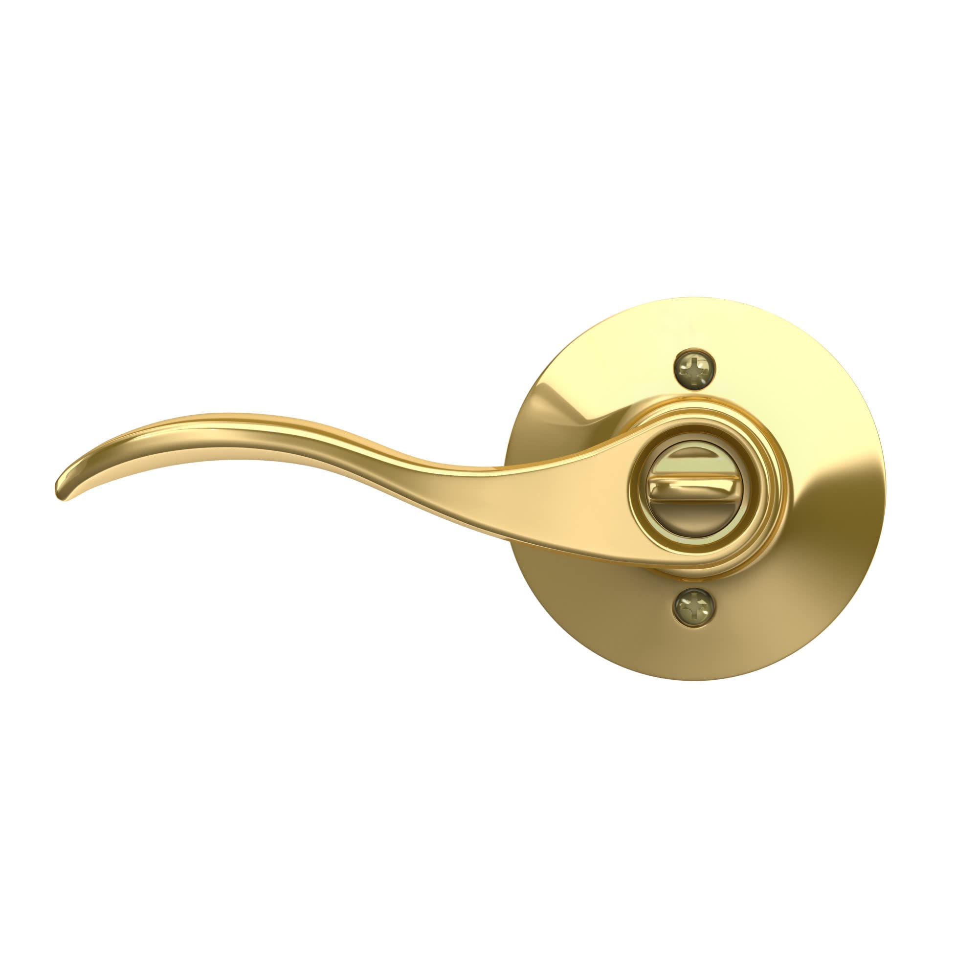 Schlage F51A Accent Door Lever backed by limited lifetime mechanical and finish warranty