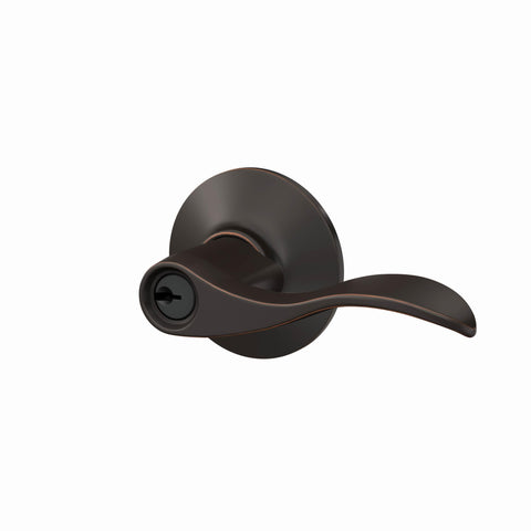 Schlage F51A ACC 716 provides two keys for convenient entry.