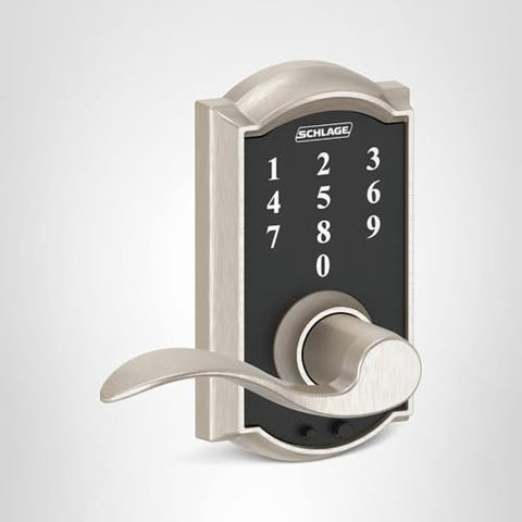Schlage installation guide image shows quick, tool-friendly setup steps.
