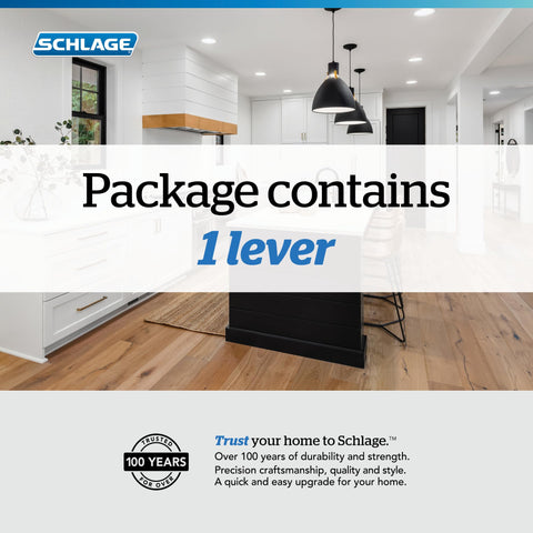 Schlage left-handed orientation on hinge side aids proper alignment.