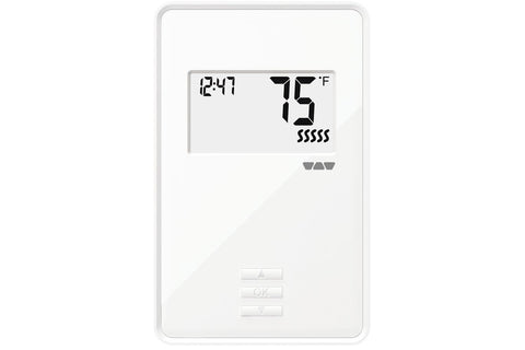 Schluter Ditra-Heat-E-R thermostat with indicator light for easy bath or kitchen heating control