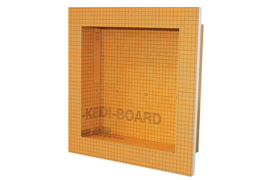 Schluter KERDI-BOARD-SN shower niche 12x12 ready to tile for organized shower storage