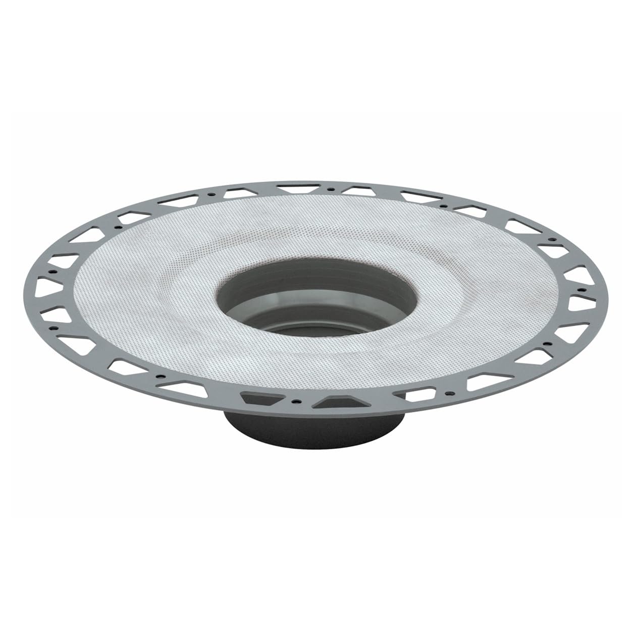 Schluter Kerdi-Drain PVC flange kit with 2 inch outlet for reliable tiled shower drainage