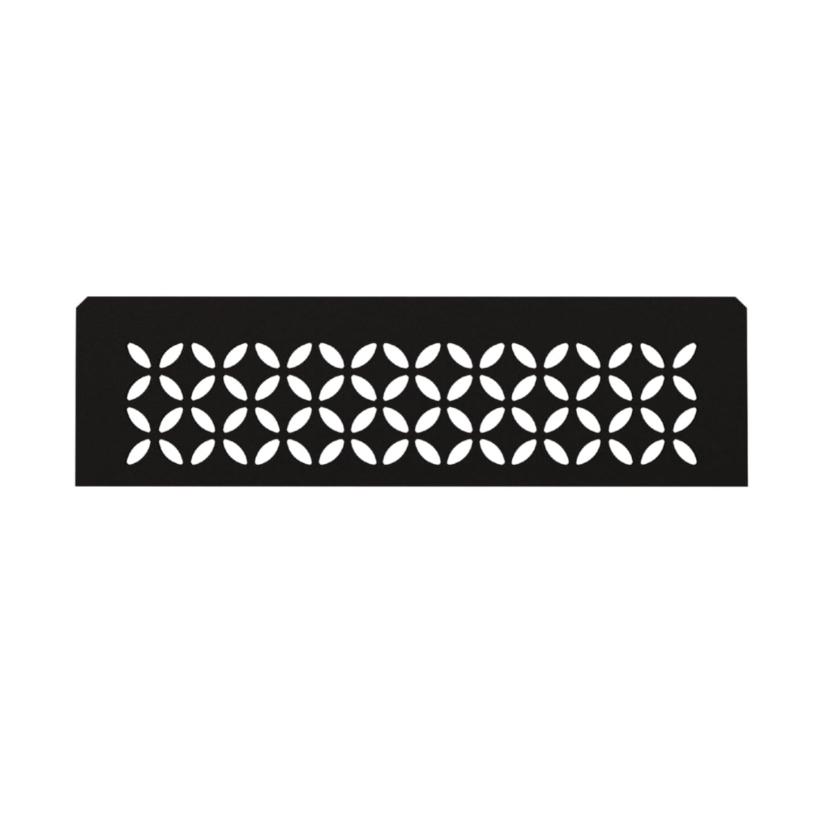 Schluter rectangular shelf in floral design for Kerdi board niches; ideal for showers.
