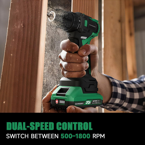 Schneider compact ergonomic housing designed for comfortable overhead and extended use.
