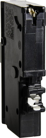 Schneider Electric Homeline CAFCI breaker label close-up with safety markings