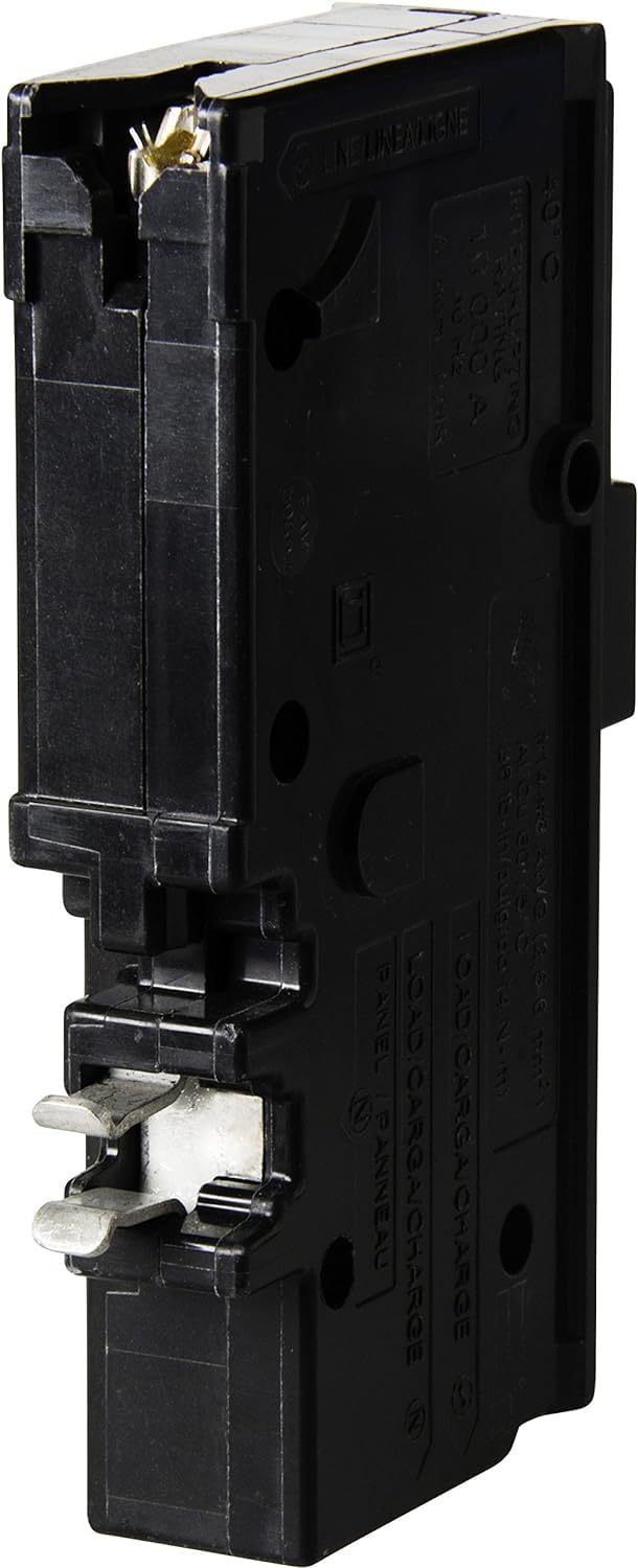 Schneider Electric Homeline compact footprint fits a single panel slot