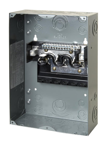 Square D HOM612L100SCP dimensions close-up showing height and width