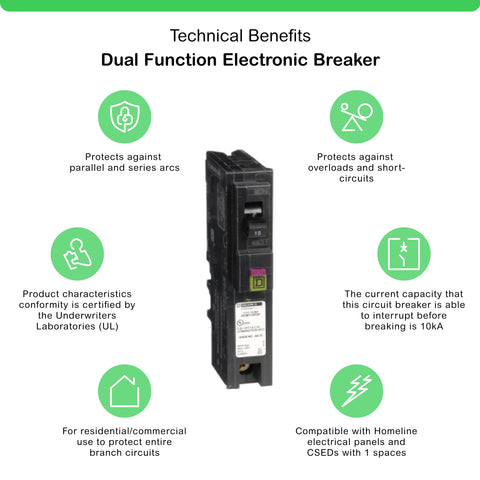Schneider Electric plug-on neutral connection reduces wiring clutter in panels.