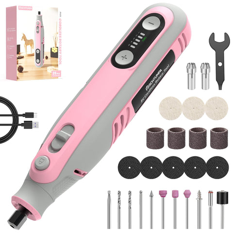 SCHTUMPA cordless rotary tool with 8V power for versatile crafting tasks.