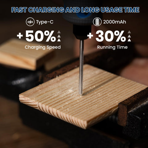 Schtumpa tool suitable for pet grooming and jewelry polishing tasks.
