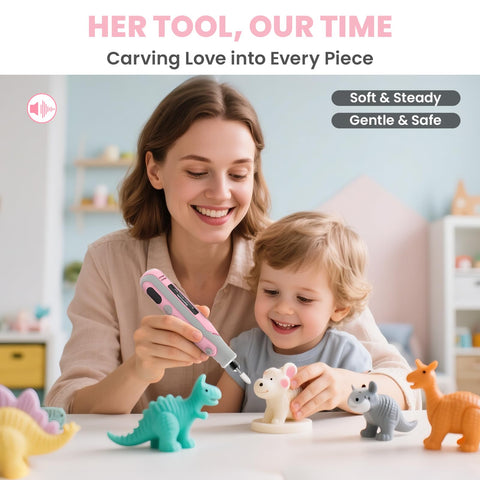 SCHTUMPA ergonomic grip supports comfortable extended use