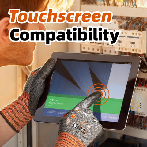 Schwer CR3066 gloves' reinforced thumb provides extended wear in tough tasks.