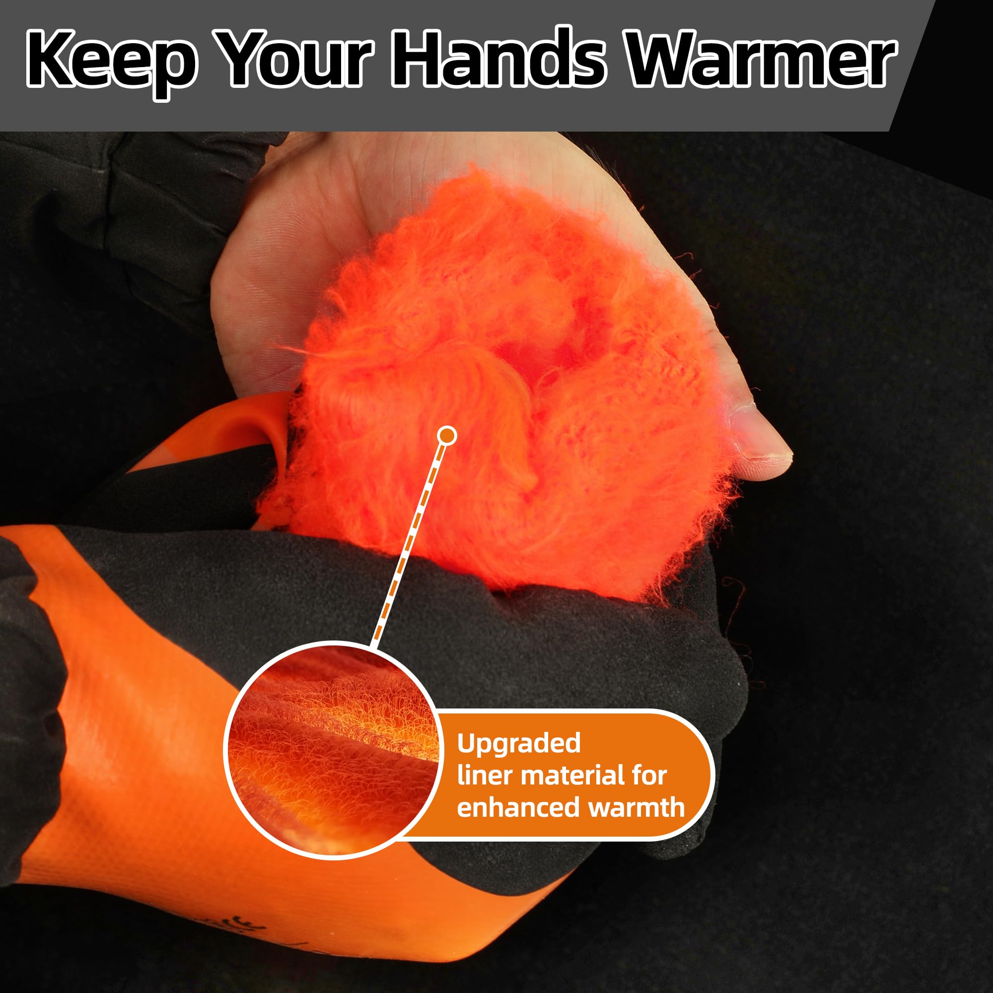 Schwer high-vis orange design improves visibility on outdoor jobs
