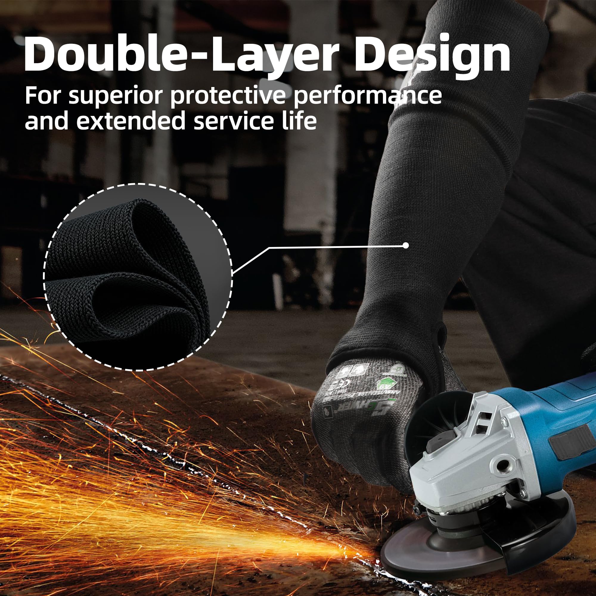 Schwer PM916 non-fiberglass and PFAS-free design minimizes skin irritation during long shifts