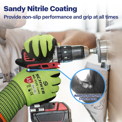 Schwer ProGuard touchscreen-ready gloves support device use without removal.