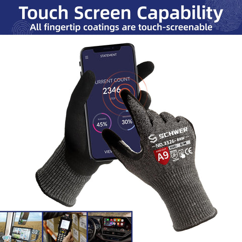Schwer ProGuard two-pairs black packaging for immediate use.