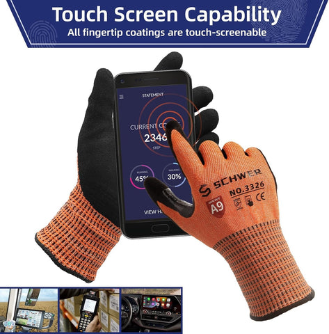 Schwer ProGuard workplace-coverage glove suitable for gardening, assembly, and more.