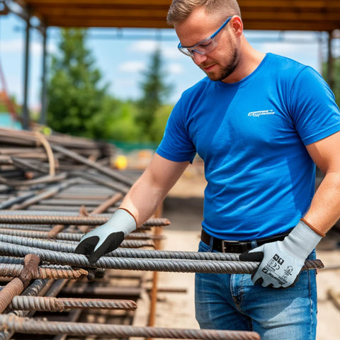 Schwer gloves tackle heavy-duty tasks like machinery and auto repair.