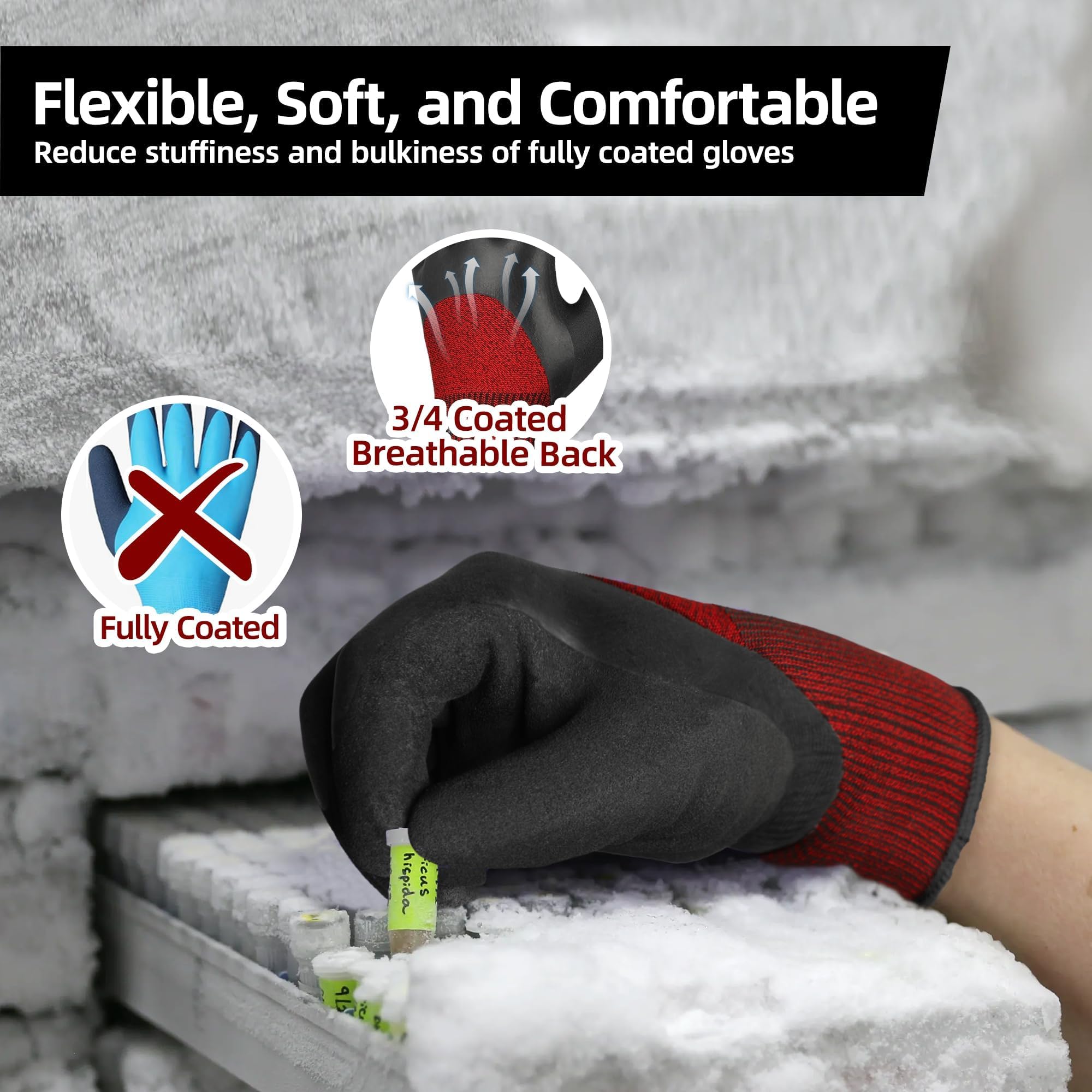 Schwer flexible back design for better dexterity.