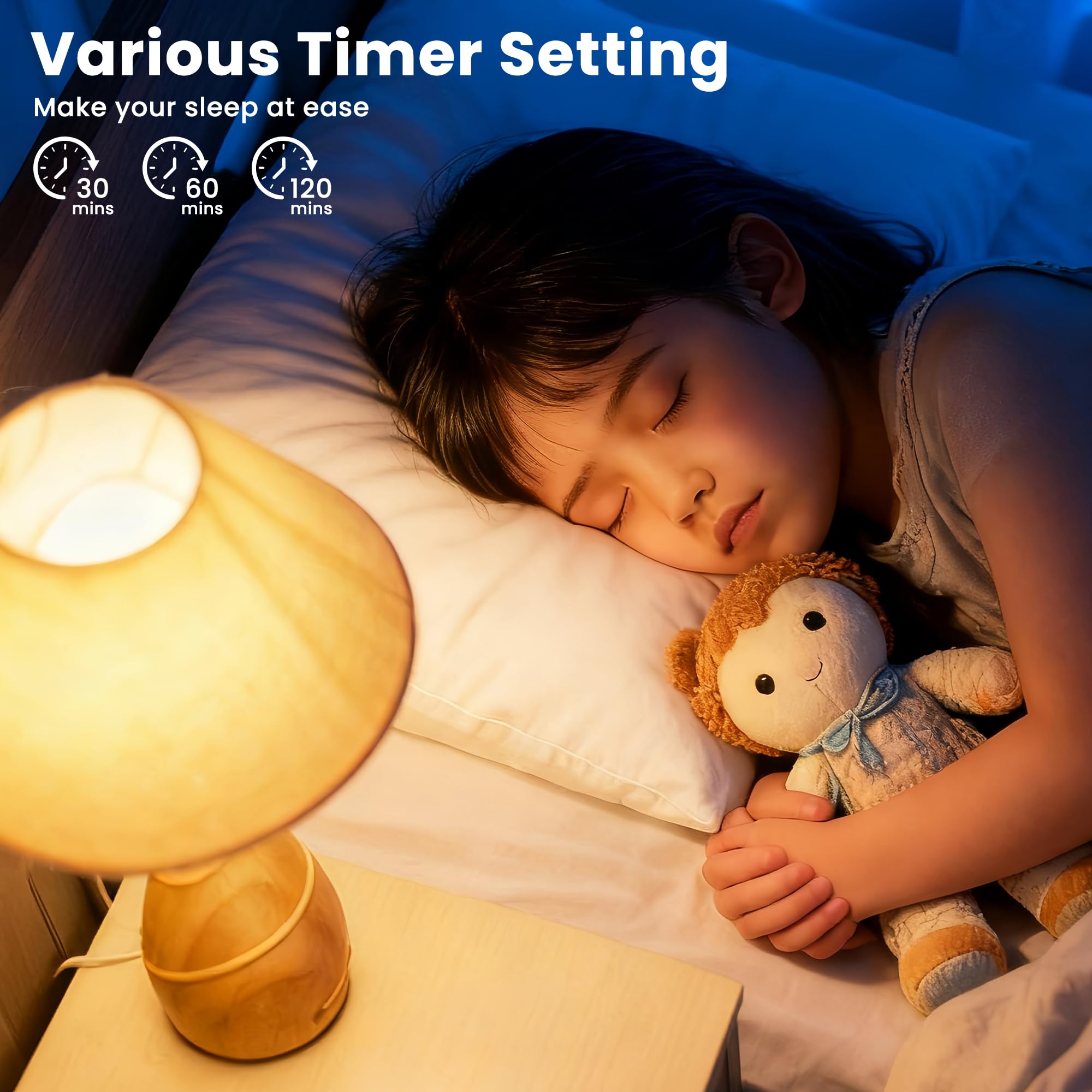 SCOPOW 2500mAh battery powering long-lasting brightness