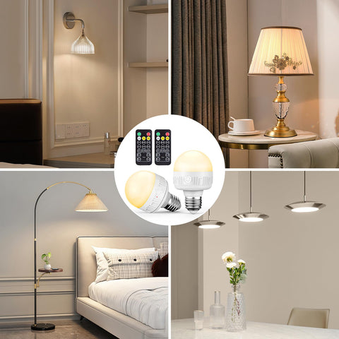 SCOPOW 1-year warranty with remote and bulb replacements for peace of mind