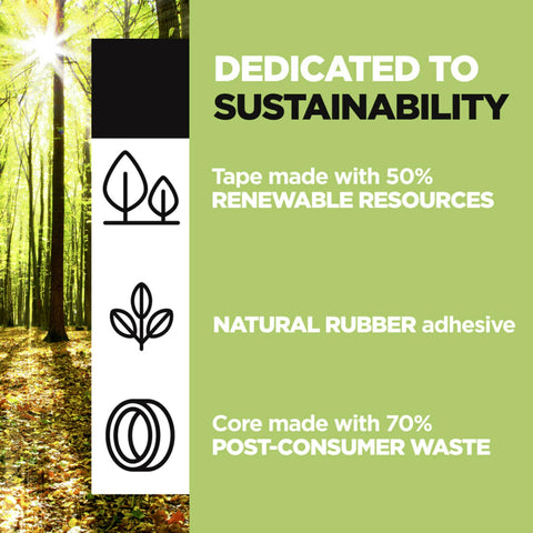 Scotch 2060 green masking tape helps achieve crisp paint lines with visibility.