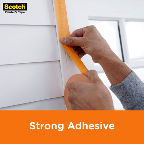 Scotch Heavy Duty Painter's Tape bonds aggressively yet unwinds smoothly