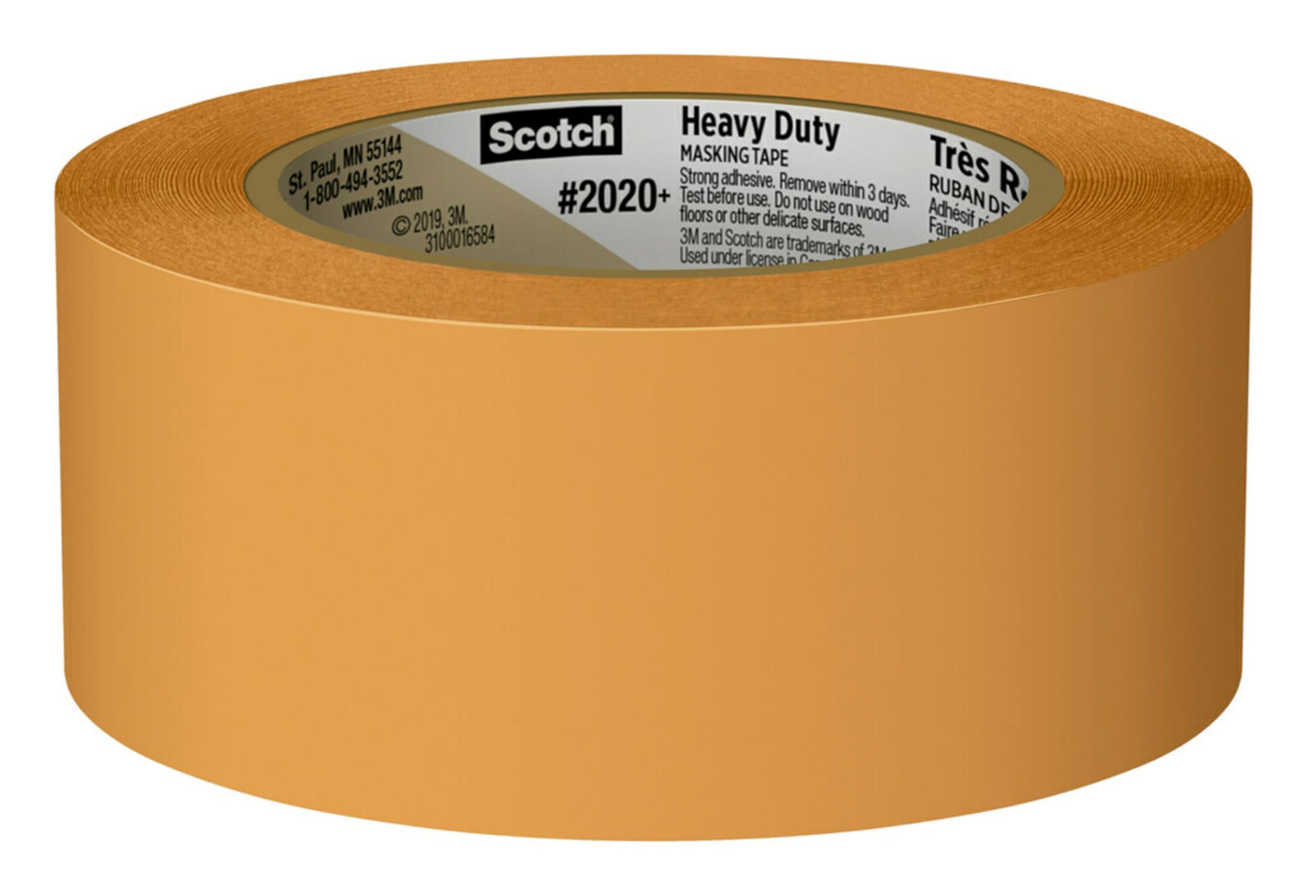Scotch Heavy Duty Painter's Tape orange on carpet protects floors during painting