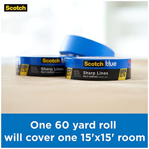 ScotchBlue application tips illustrating proper tape application.