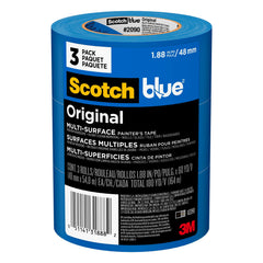 ScotchBlue Original tape on wall for crisp edges and easy removal