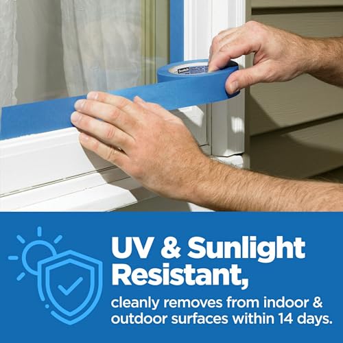 ScotchBlue Original solvent-free tape for safer painting setup