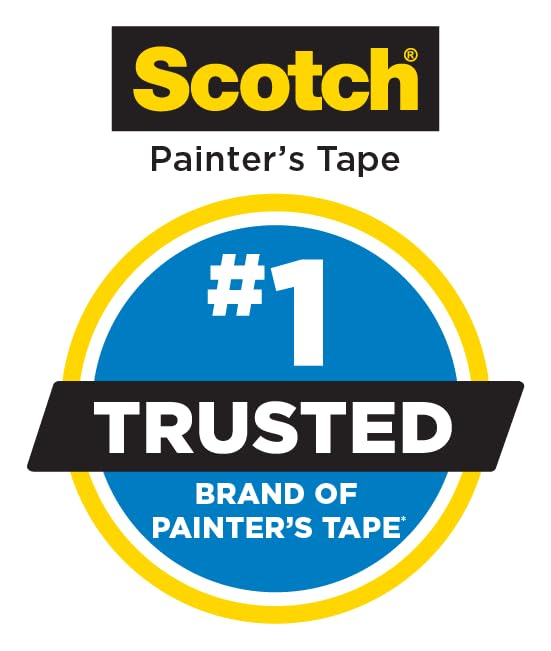 ScotchBlue Original painter's tape provides UV and moisture resistance for outdoor projects.
