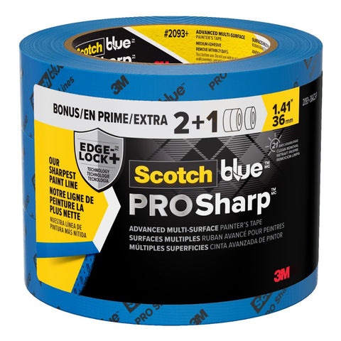 ScotchBlue PROSharp edge-lock tech delivers crisp lines on walls