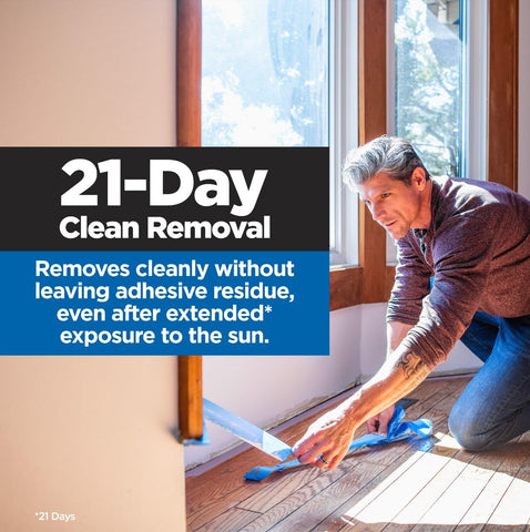 ScotchBlue PROSharp withstands sun exposure on outdoor surfaces