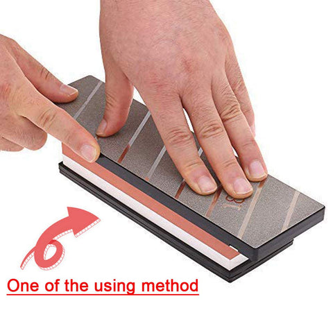 SCOTTCHEN lapping plate used dry and wet for flattening stones.
