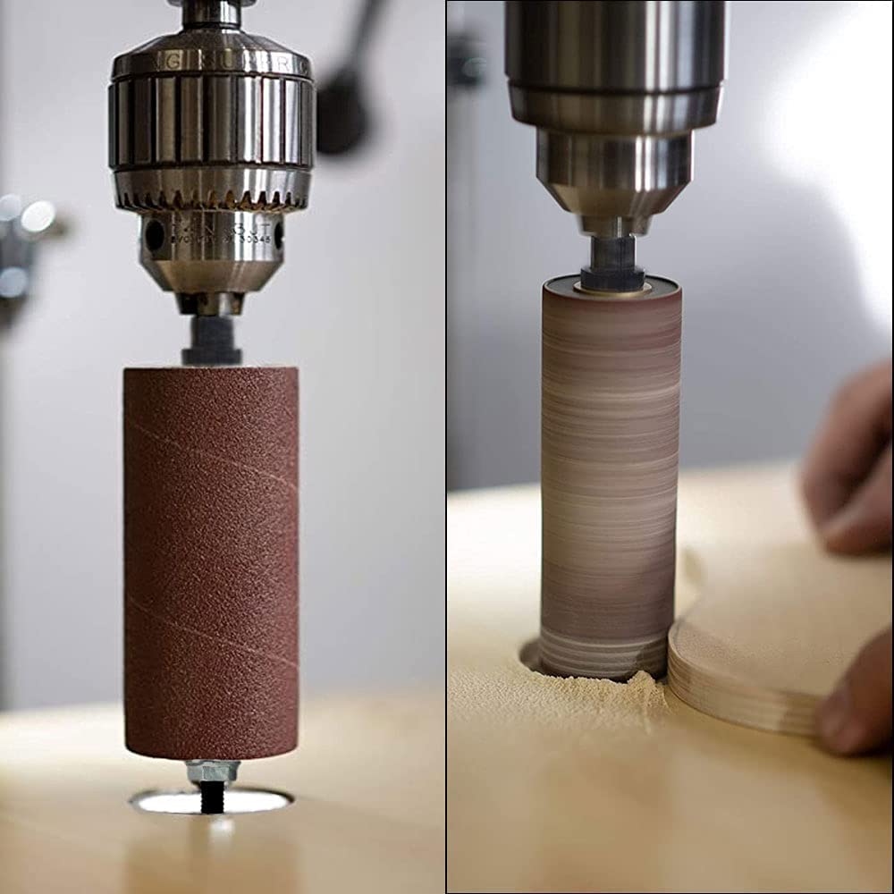 scottchen PRO mandrel 3/8 diameter detail for compatible drill presses.