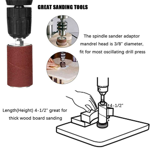 scottchen PRO sanding sleeves grit 80 120 pack for durable finish.