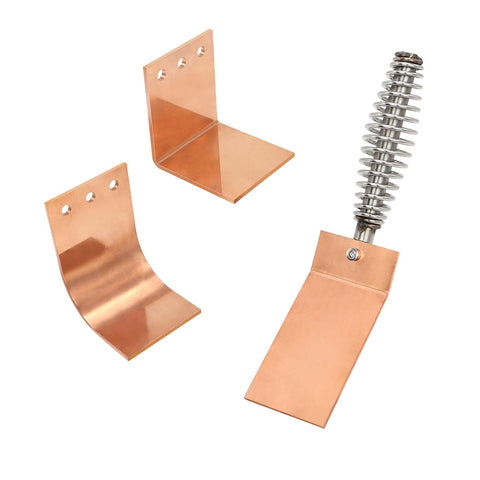scottchen PRO welding spoon flat backer for precise plug welds in metal repairs.