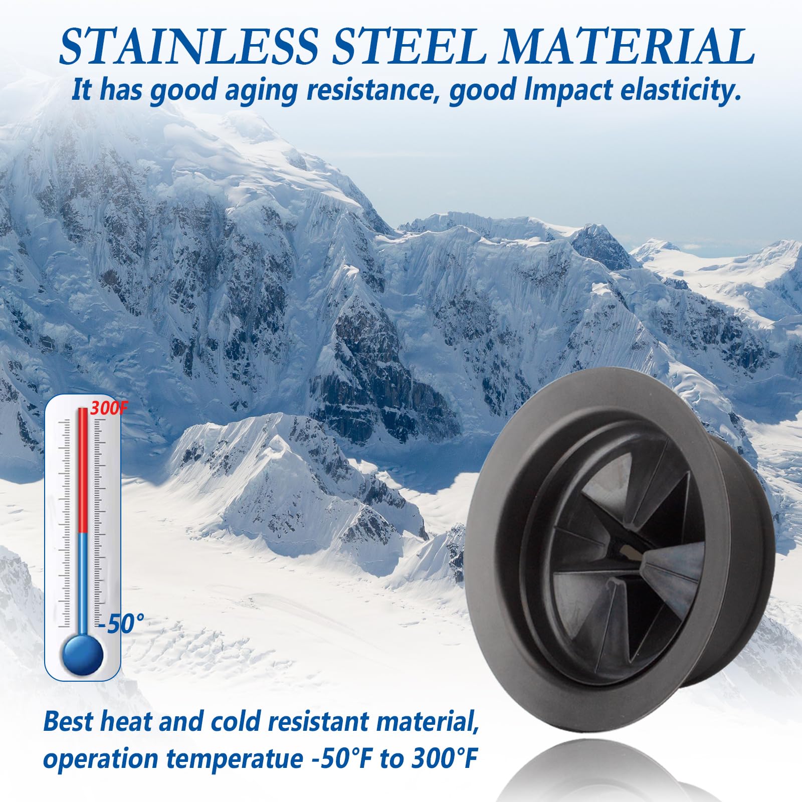 Screw Man matte black finish complements modern kitchens while resisting water spots.