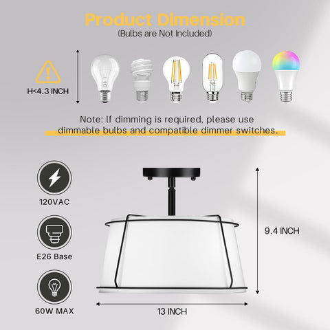 Scyvenra white drum shade softens light for bedrooms and living spaces