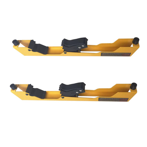 SD-CityCliq brackets with non-scratch feet protect surfaces during setup.