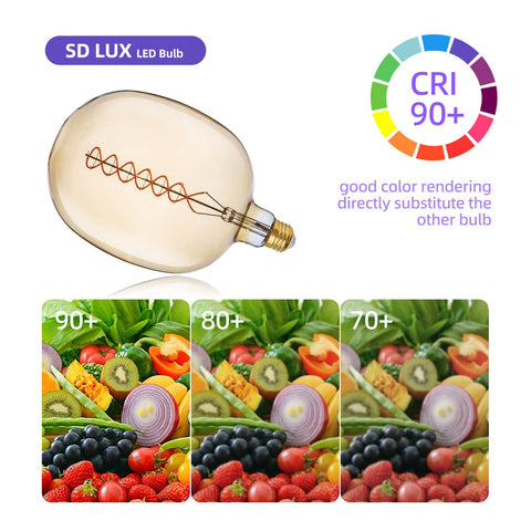 SD LUX filament LED with retro glow suitable for decorative fixtures