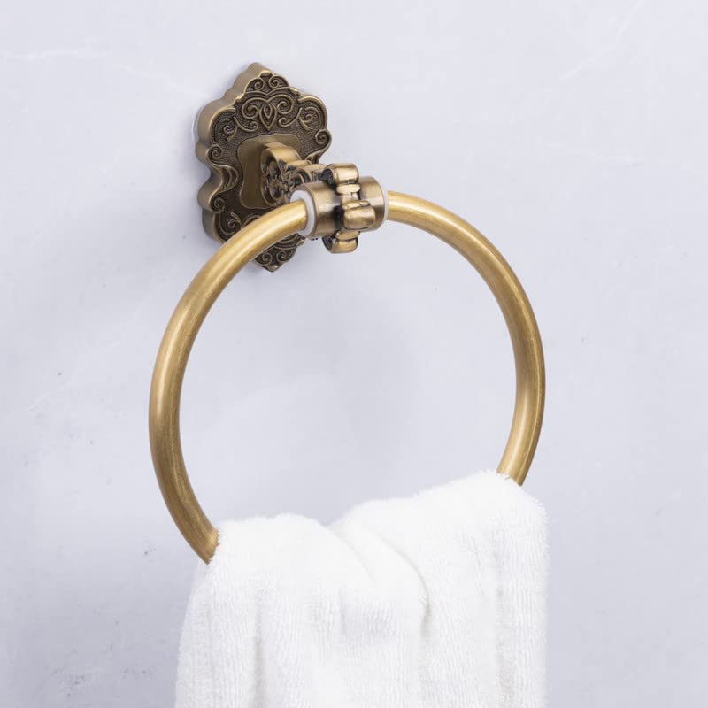 SDH heavy-duty aluminum ring holds towels reliably and resists wear.
