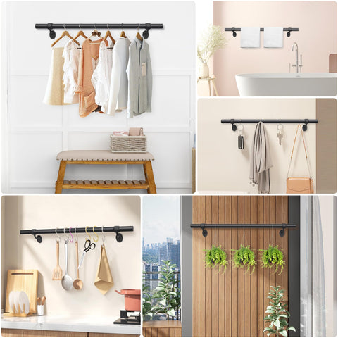 SDNBHT concealed fixings rail blends with decor while staying secure