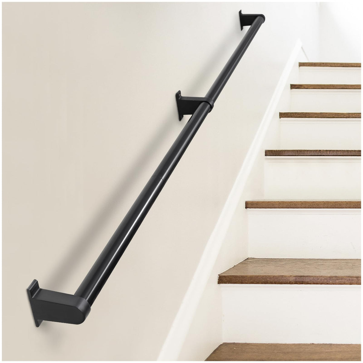 SDNBHT industrial stair railing wall mount provides secure indoor stair support.