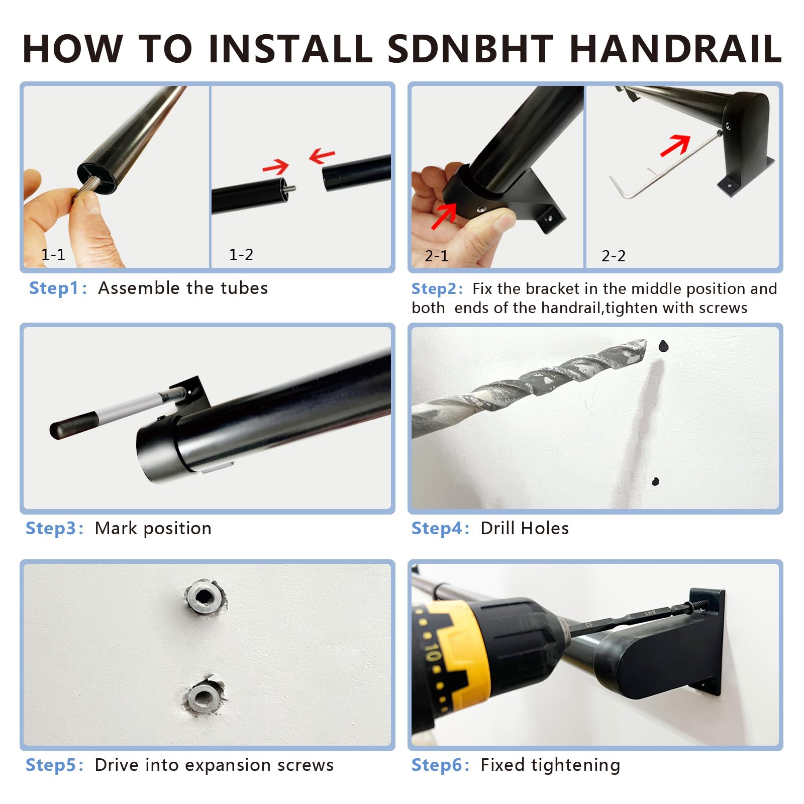 SDNBHT installation-included kit with tubing and brackets for quick setup.